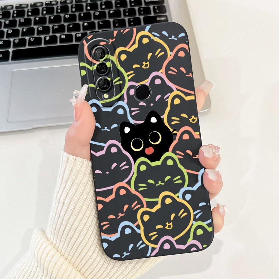 For Huawei P30 Lite Case MAR-LX1A MAR-LX2 Cover Cute Panda Rabbit Soft Silicone Phone Case For Huawei P30Lite Nova 4e Fundas New