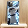 Чехол из закаленного стекла Apple iPhone 13 12 Mini 11 Pro Max XR XS SE 2020 7 8 Plus 6 6S X, задняя крышка для телефона Jujutsu Kaisen Gojo