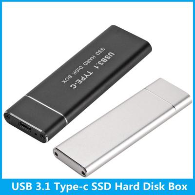 USB 3.1 на M.2 NGFF SSD Мобильный Бокс для Жесткого Диска Карта Адаптера Type C Внешний Корпус для m2 SATA SSD 2230/2242/2260/2280