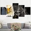 Modern American Eagle Motorcycle Canvas Wall Art Print Aesthetic Bedroom Home Decor Posters Abstract Oil Painting on Canvas