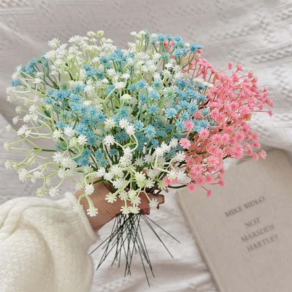 1PC Realistic Artificial Gypsophila Lifelike Plastic Flower Wedding Prop  Event Layout