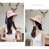 Sunshade Lady Girls Women Buckets Hat Sunscreen Empty Top Hat Sun Visor Hat  Spring Summer