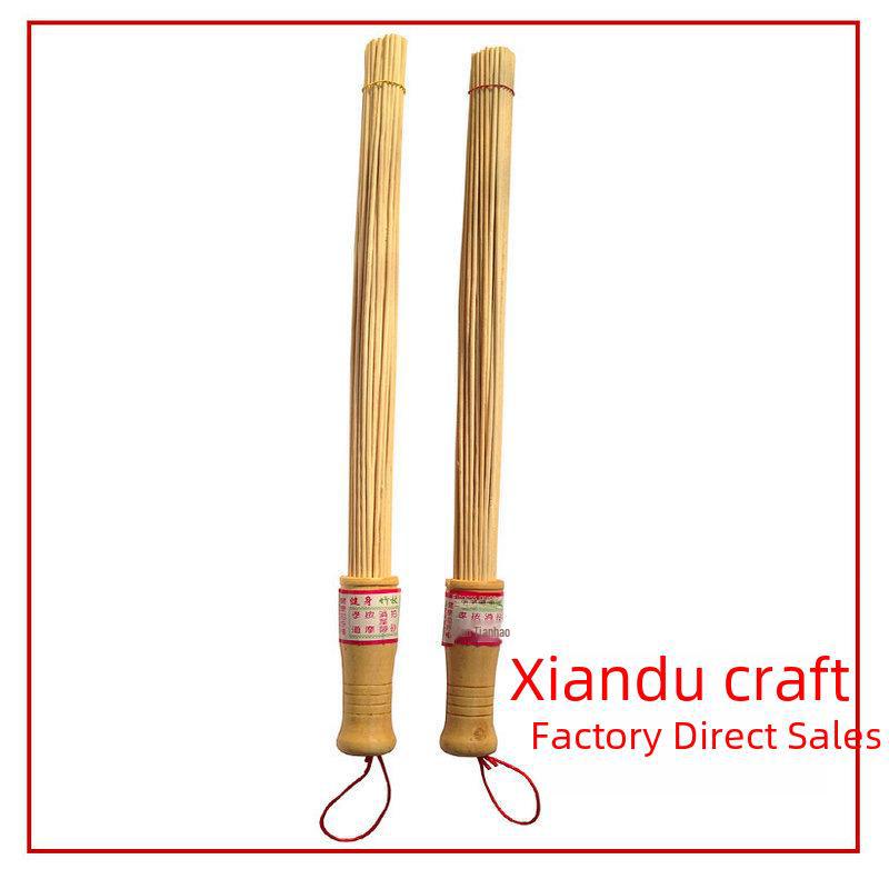 Бамбуковый молоток для массажа меридианов для фитнеса и снятия боли