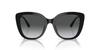 Emporio Armani Shiny Black Sunglasses Size 54 Women's EA4214U,