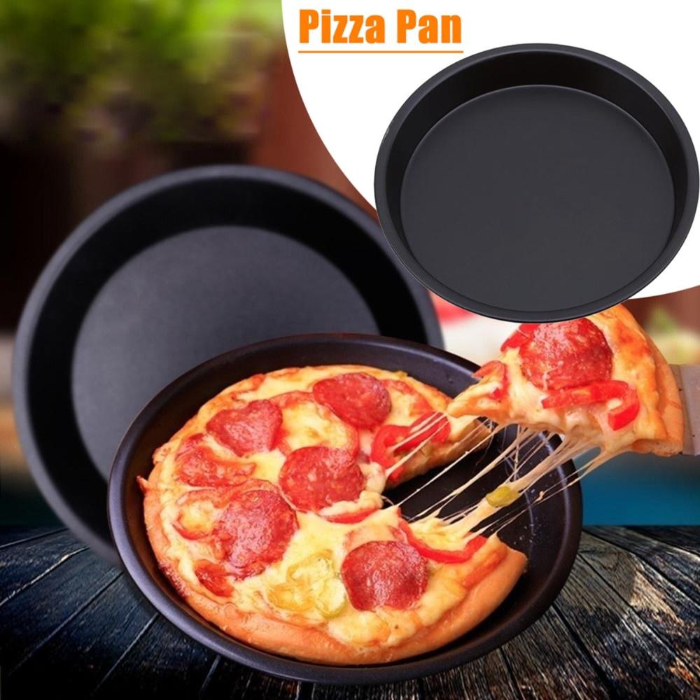 Round Kitchen Bakeware Oven Tray Mold Deep Dish Pizza Pan Plate