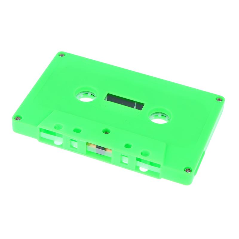 1Pc Color Blank Tape Case Audio Magnetic Audio Recording Cassette Tape Shell Empty Reel To Reel Cassette(No Tape Core)