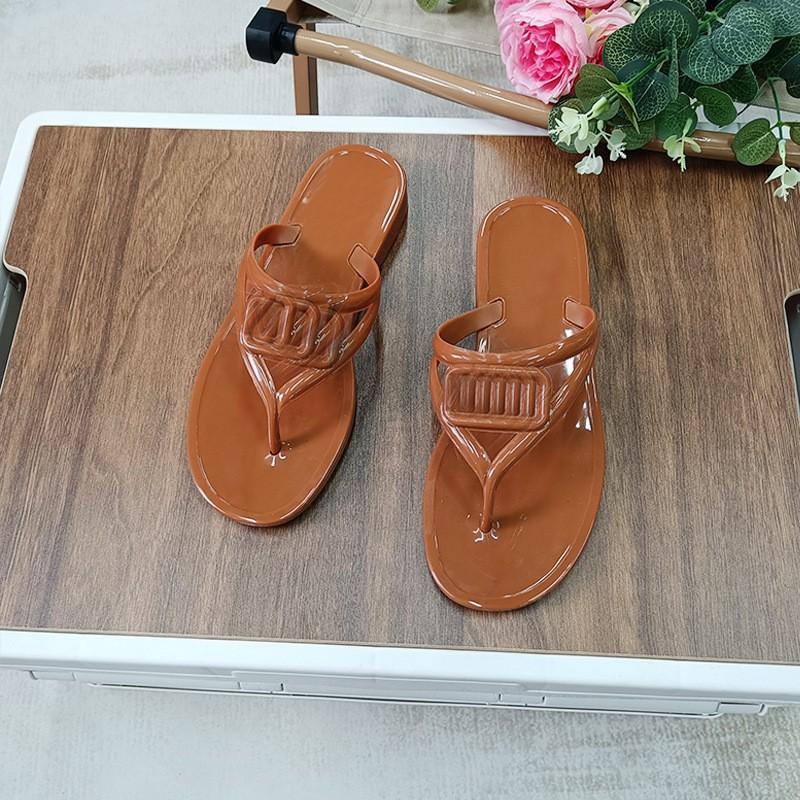 VJ Home Women's Slippers 2024 New Style Indoor Outdoor Two-Way Wear Fashion Sandals Soft Sole Non-Slip Durable Beach Bathroom Slides