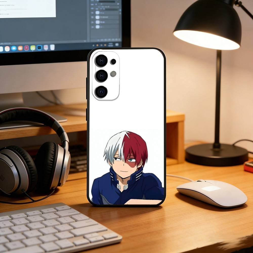 Anime M-My Hero Academia i Phone Case For Samsung S25,S24,S21,S22,S23,S30,Ultra,S20,Plus,Fe,Lite,Note,10,Black Cover