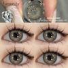 FUNSACHY 2 шт. Зеленые контактные линзы Натуральная красота Высококачественные цветные линзы Красота Косметика Макияж Ученики Глазные линзы Ежегодно