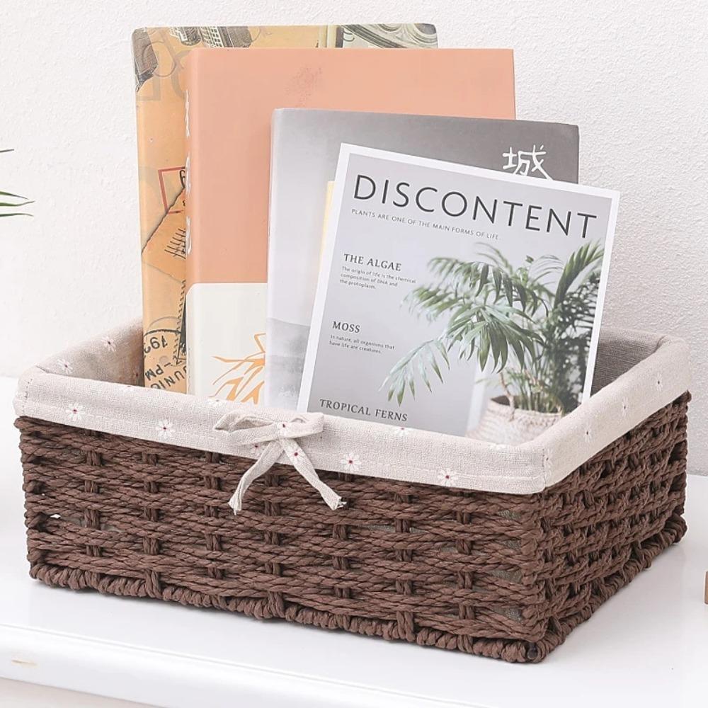 Корзины для хранения ручной работы, игрушки, косметика, коробка, практичная коробка для хранения