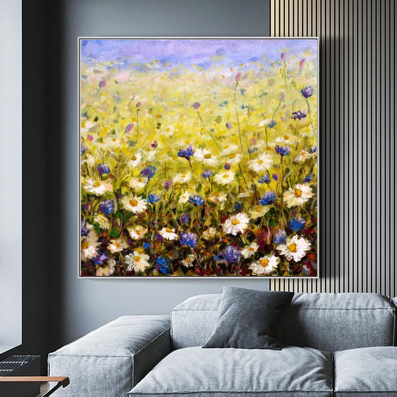 Скандинавская картина маслом, печать на холсте, богатое дерево, абстрактное дерево, постеры и принты для украшения гостиной, домашний декор, настенное искусство