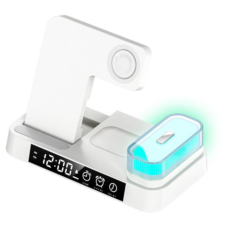 Беспроводное зарядное устройство для Samsung Galaxy Watch 4 5 Pro, зарядное устройство 3 в 1, станция быстрой зарядки для Samsung S23 S22 S21 Ultra с часами