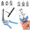 Steel Wire Fencing Anti-slip Handle M Clips/Staples Hog Ring Plier Bird Chicken Hand Tools