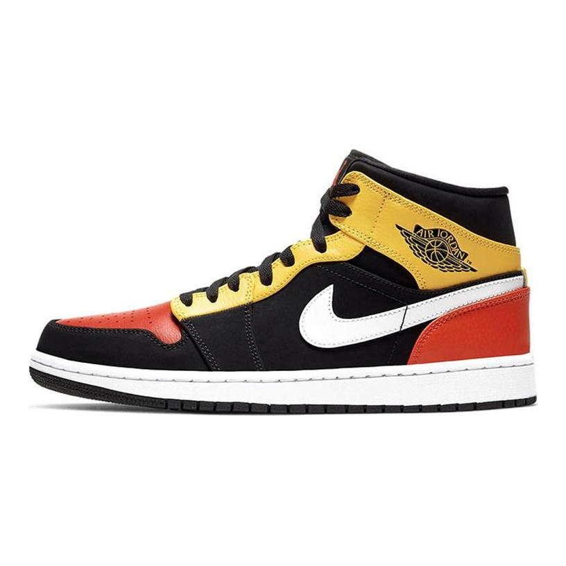 Jordan 1 Черный с оранжевым 852542-087