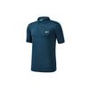 Fila Athletics SS22 Вязаное поло с логотипом для гольфа в стиле колор-блок, спортивное повседневное, с коротким рукавом, мужское поло A11M235143F-ZA