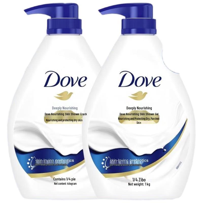 Крем для душа Dove Глубокое питание (2x1кг)