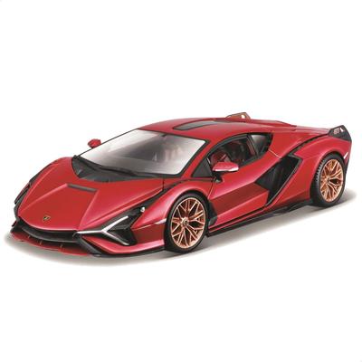 Bburago 1/25 Lamborghini Sián FKP 37 2019 Красный / Металлическая модель автомобиля, Готовая модель 18-21099 RD