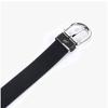 Montblanc 123888 Horseshoe Black Blue Shiny Reversible Belt