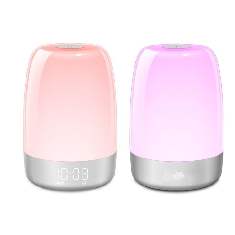 Sunrising Alarm Clock Option Bedsides Table Lamp With Customizable Color Wake Up Naturally Every Morning