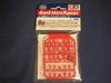 Tamiya Mini 4WD Parts Lightweight Plastic Spacer Set Red [New] (12/6.7/6/3/1.5mm)