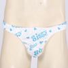 Сплошное нижнее белье Sissy Thong с низкой посадкой и рюшами, бикини, стринги, нижнее белье, трусики # M-XL