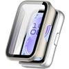 2in1 Case + Tempered Glass for Huawei Band 11, Beige Matte