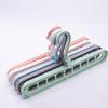3pcs, Plastic 9-Hole Foldable Hangers, Heavy Duty Space Saving Clothes Organizer Hangers, For Room, Closet, Wardrobe, Home & Dor
