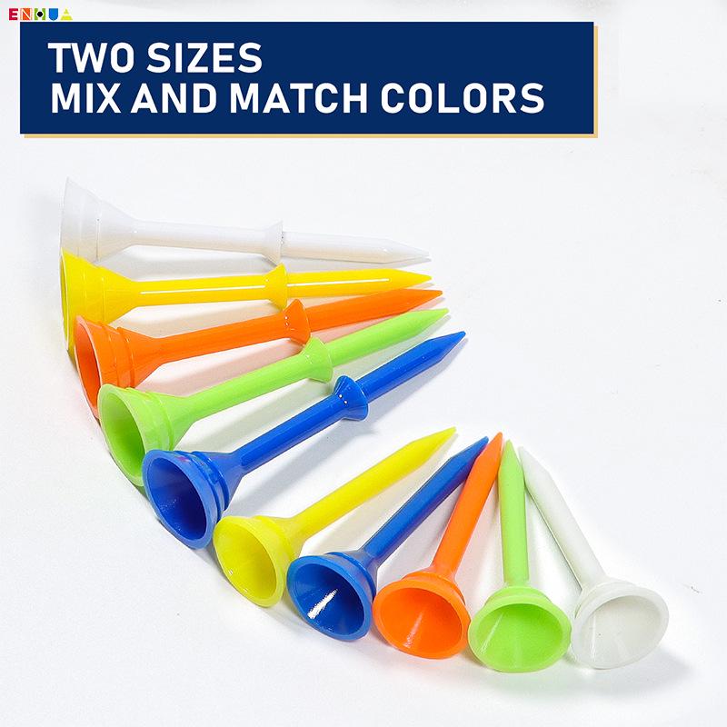 Новые прочные большие пластиковые шипы для мячей для гольфа 83 мм - низкая ломкость, конструкция с ограничением повреждений