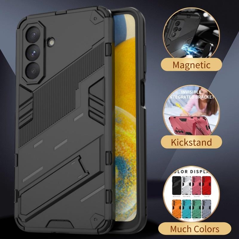 For Samsung Galaxy A26 5G Case Armor Shockproof Phone Cases For GalaxyA26 A 26 5G Magnetic Holder Stand Back Cover Fundas
