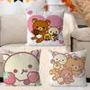 Наволочка Rilakkuma Дюймы Фермерский Декор Домашние Наволочки Для Дивана Украшения
