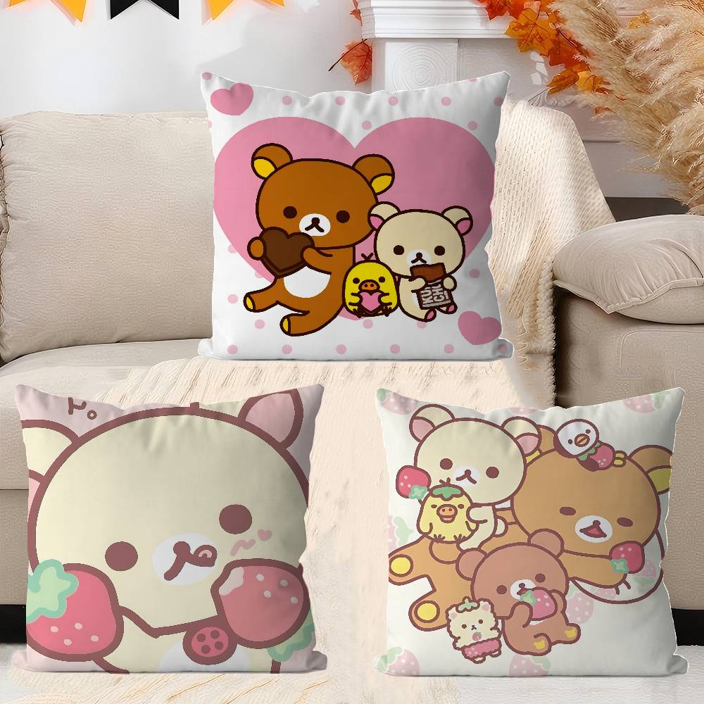 Наволочка Rilakkuma Дюймы Фермерский Декор Домашние Наволочки Для Дивана Украшения