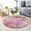 Plush Round Carpet Fluffy Soft Shaggy Rug For Bedroom Chair Mat Bathroom Mat Cute Girl Room Beside Mat 23 Colors Home Decoration
