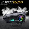 Motorcycle Helmet Bluetooth Intercom LCD Display Multi-Scene Mixed Music Sharing FM Radio