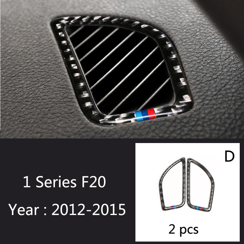 Мягкие наклейки из углеродного волокна на выходе воздуха, накладка, Стайлинг автомобиля для BMW 1 2 3 4 5 7 Series X1 X3 X4 X5 X6 F30 F10 F15 F16 G30