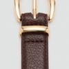 Mango MANGO WOMAN Belt LAMINAS Dark Brown 17066349