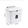 Hanging Trash Can Kitchen Large Capacity Kitchen Recycling Garbage Basket Cabinet Door Bathroom Wall Mounted Trash Bin