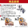 LOOKGOU Air Spray Gun, Gravity Type, 1.5mm Diameter, 400ml Cup Capacity