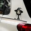 Witch Halloween Cartoon Pattern Home Decoration Stickers For Walls And Cars