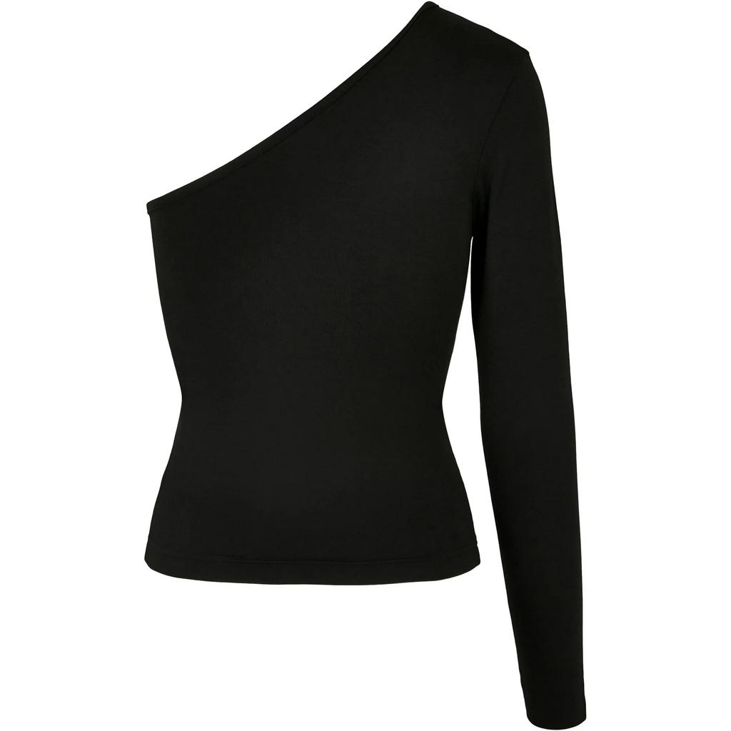 Urban Classics Womens/Ladies Asymmetric Long-Sleeved Top
