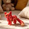 3D-печатная фигурка кошки с подвижными суставами Фигурка котенка Снятие стресса Артикулируемая фигурка животного Игрушка-фиджет Настольное украшение Орнамент Подарки на вечеринку