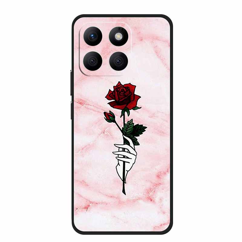 For Honor X8b X8a Case Marble TPU Soft Silicone Cover Phone Cases for Huawei Honor X8a X8b 4G CRT-LX1 LLY-LX3 Mica Painted etui