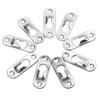 10pcs Picture Hanger Hooks Frame Wall Metal Keyhole Hanging Paintings Fasteners Art Gallery Display Mirror Brackets Hardware