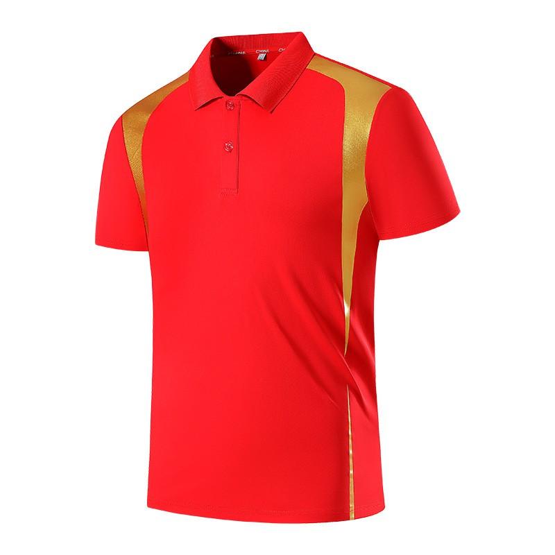 Men Women Sports Polo Shirt Team Training Uniform Martial Arts Coach Running Competition