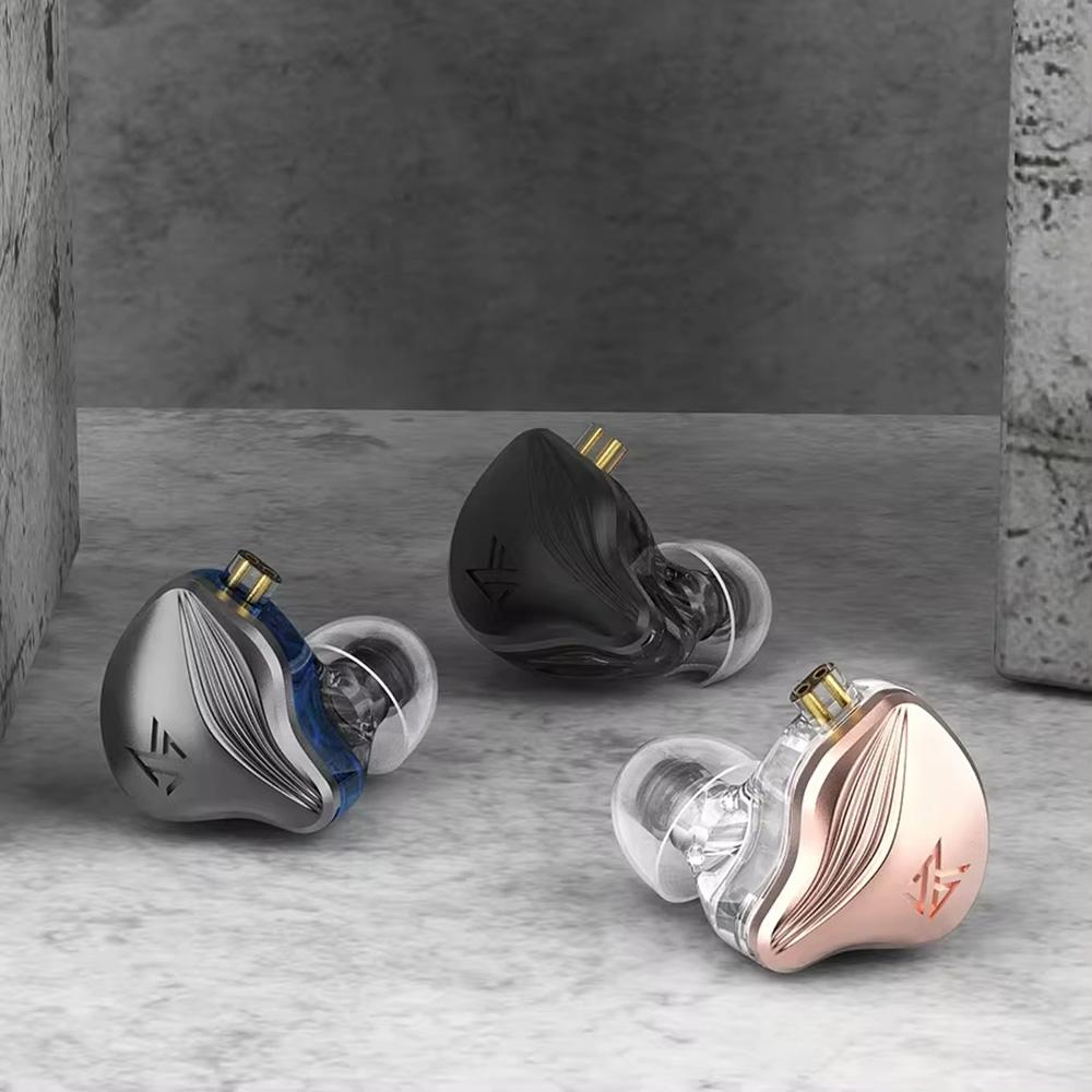 KZ Проводные наушники-вкладыши ZEX с гибридной электростатической технологией Hi-Fi, бас-вкладыши, игровая спортивная гарнитура с шумоподавлением и микрофоном, отсоединяемый кабель.