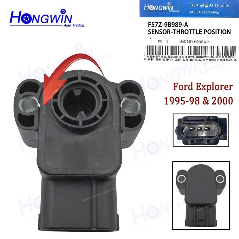 F57Z9B989A, F57Z-9B989-A, F57F9B989AA, ZZM518851 Throttle Position Sensor For Ford Explorer 1995 1996 1997 1998 & 2000 V6 4.0L