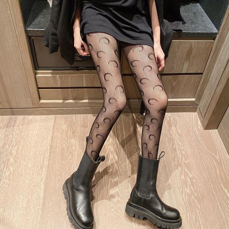 Black Classic Lolita Stockings With Belt Erotic Lingerie Women Sexy Pantyhose Goth Punk Spider Mesh Tights Floral Lace Stockings