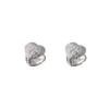 Xiaomi BF CLUB 925 Sterling Silver Vintage Earrings For Women Trendy Shinning Heart Earring Jewelry Prevent Allergy Party Accessories