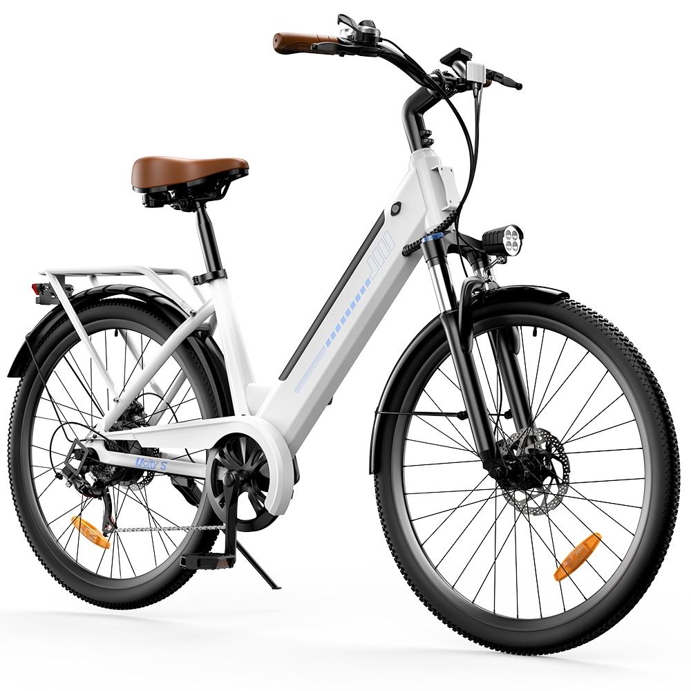 iScooter Ucitys City Commuting Electric Bicycle For Unisex 350W Motor 36V13Ah Battery 120 KG Load 88KM Range Urban E-Bike