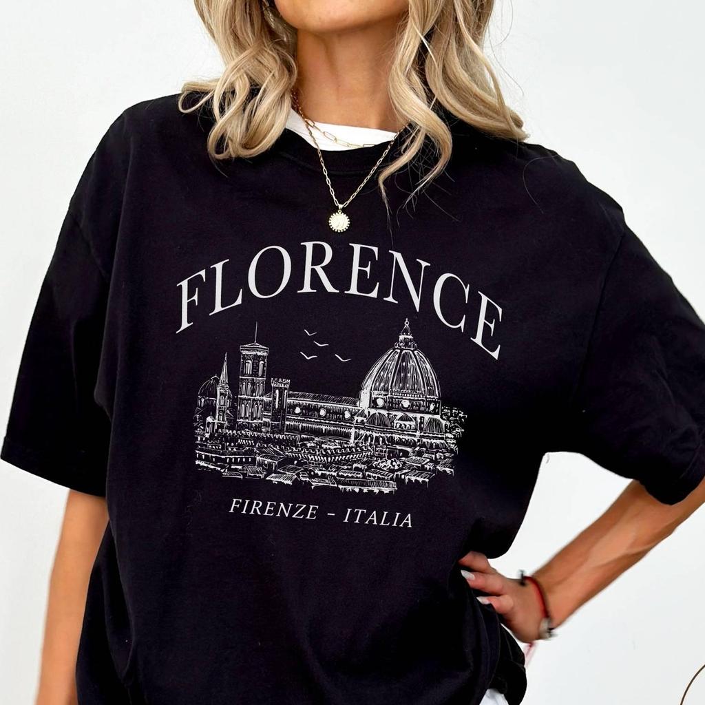 Florence Shirt, Italy Firenze Tee, Italian City T-shirt, Unisex