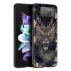 Крутой чехол с изображением животного Тигра Льва для Samsung Galaxy Z Flip3 Flip4 Flip5 Чехол-оболочка для Z Flip 3 4 5 6 7 Жесткая складная крышка